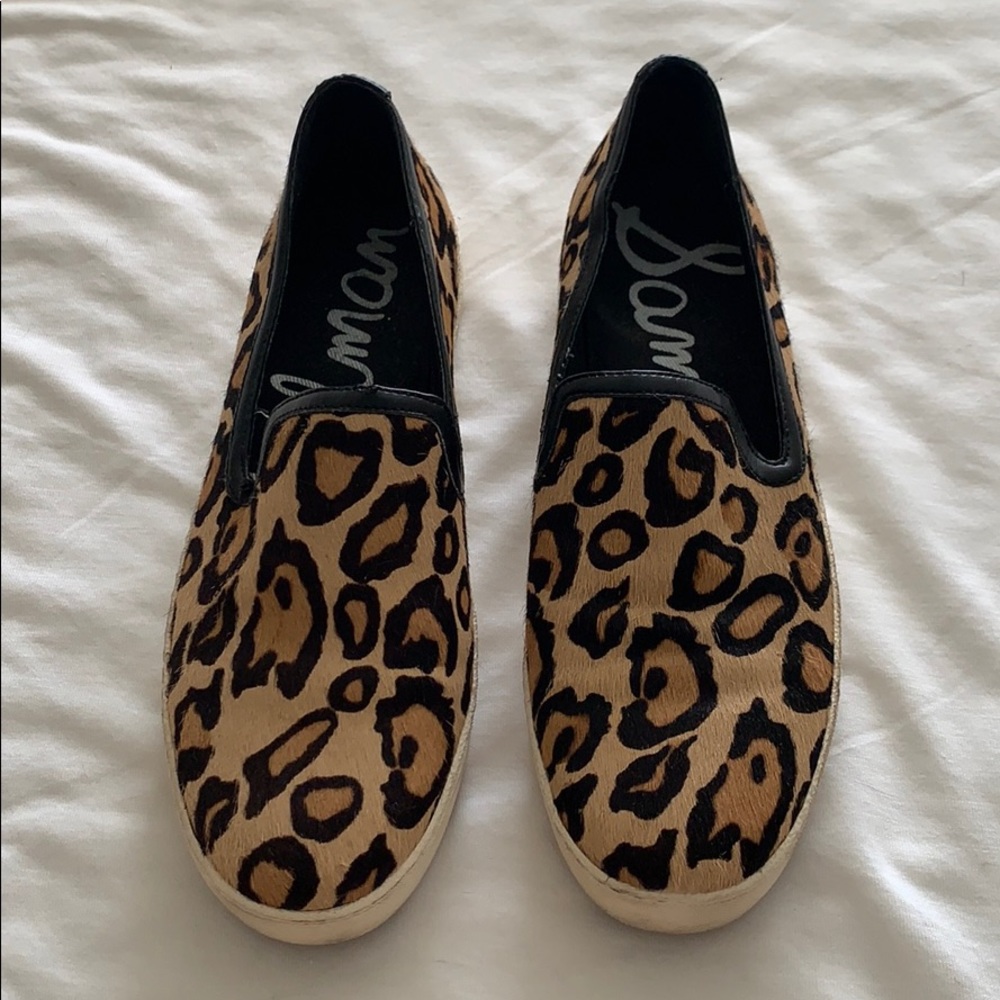 Sam Edelman leopard Becker Slip On Sneakers